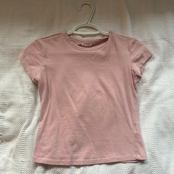 Basic Pink Gotted Top - Picture 1 of 2